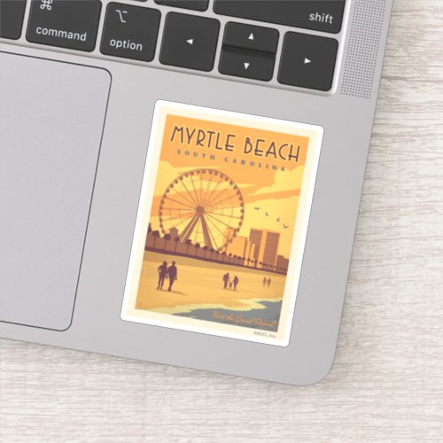 Myrtle Beach  South Carolina Sticker