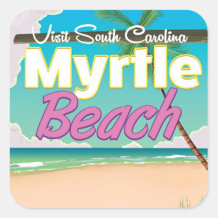 Myrtle Beach Stickers | Zazzle