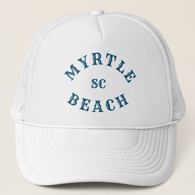 Myrtle Beach, South Carolina Trucker Hat (Front)