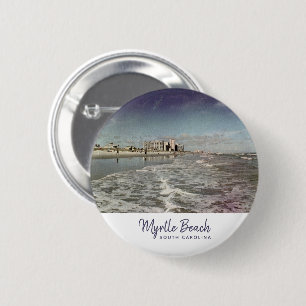 Myrtle Beach South Carolina Vintage Button