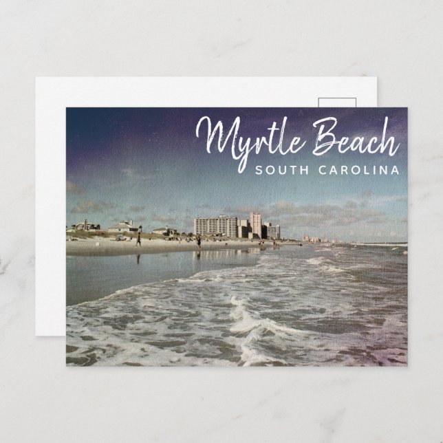 Myrtle Beach South Carolina Vintage Postcard (Front/Back)