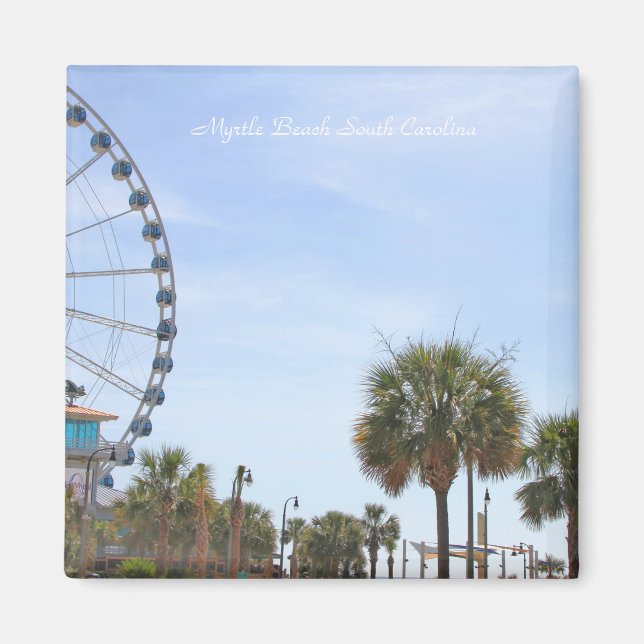 Myrtle Beach South Carollina, Skywheel Magnet (Front)