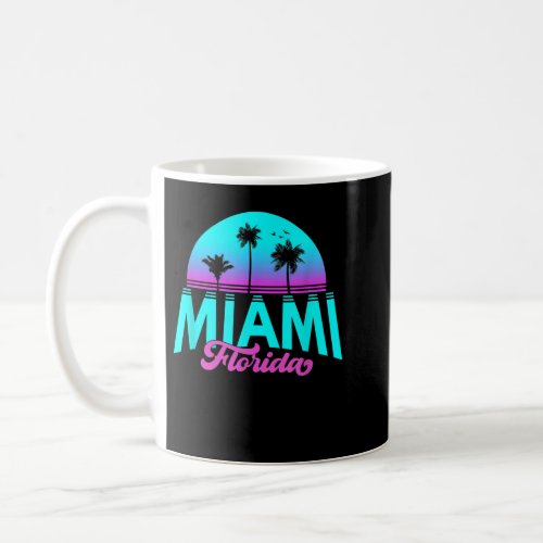 Myrtle Beach Souvenir Palm Sunset Sun South Caroli Coffee Mug