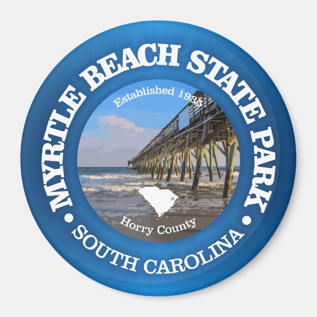 Myrtle Beach SP Magnet (Front)