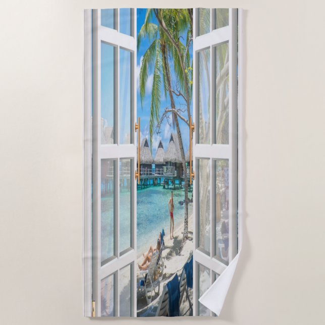  Myrtle Beach Summer Vacation Towel (Front)