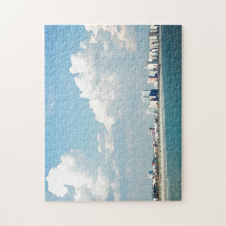 Myrtle Beach Tourist Scene Jigsaw Puzzle Zazzle