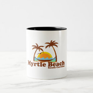 Myrtle Beach. Two-Tone Coffee Mug