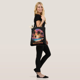 Myrtle Beach Vacation Surfer Tote Bag