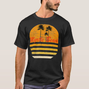 Myrtle Beach Vintage Retro 70s Throwback Surf T-Shirt