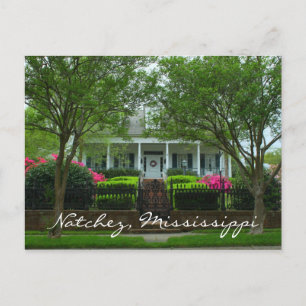 Myrtle Terrace in Historic Natchez, Mississippi Postcard