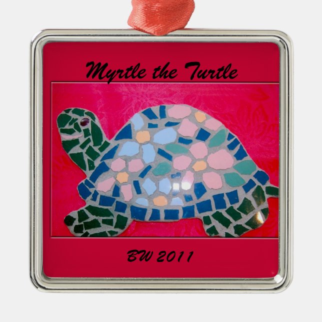 Myrtle the Turtle Ornament (Front)