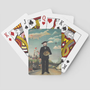 Myself: Portrait – Landscape, Henri Rousseau 1890 Poker Cards