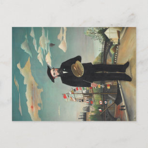 Myself: Portrait – Landscape, Henri Rousseau 1890 Postcard