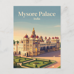 Mysore Palace India Postcard