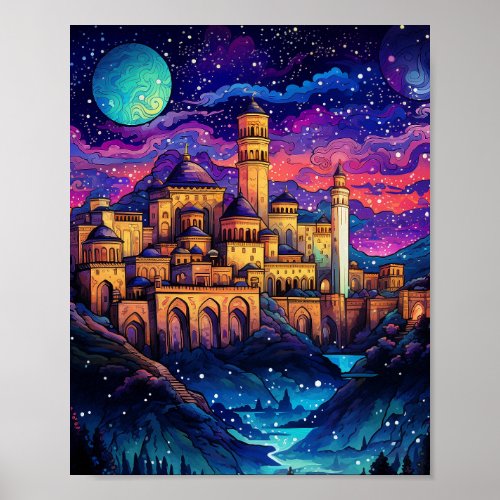 Mysteries and Beauty of the Alhambra 1 Poster