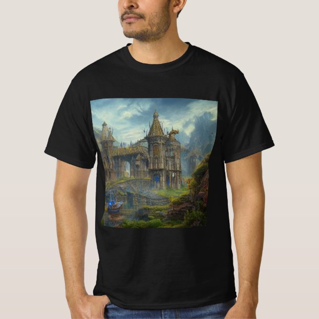 Mysteries Beyond the Castle Walls T-Shirt (Front)