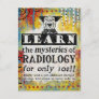 Mysteries Of Radiology Postcard Funny Radiologist