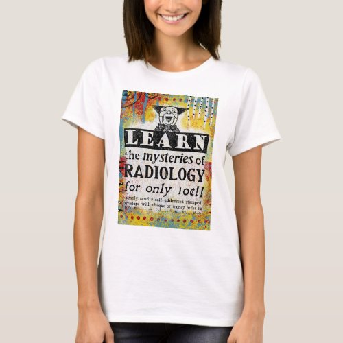 Mysteries Of Radiology T_Shirt _ Funny Radiologist