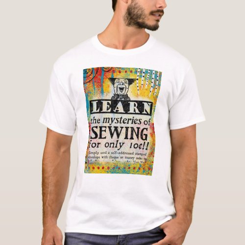 Mysteries of Sewing T_Shirt _ Funny Vintage