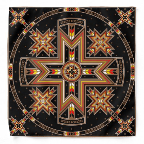 Mysteries of the Stars Brown Bandana