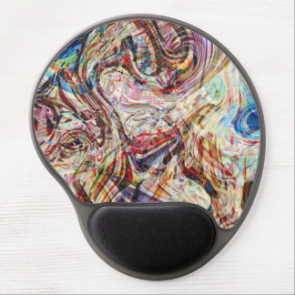 Mysterious Abstract Swirls Gel Mouse Pad
