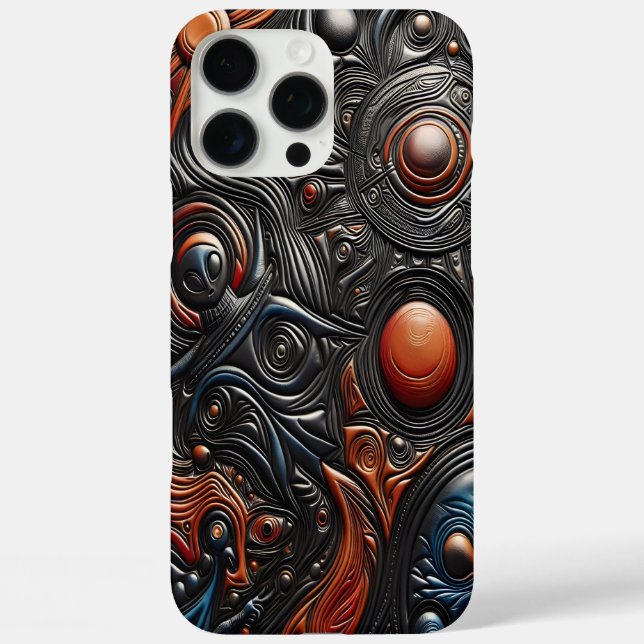 Mysterious Alien Designs From a Distant Realm Case-Mate iPhone Case (Back)