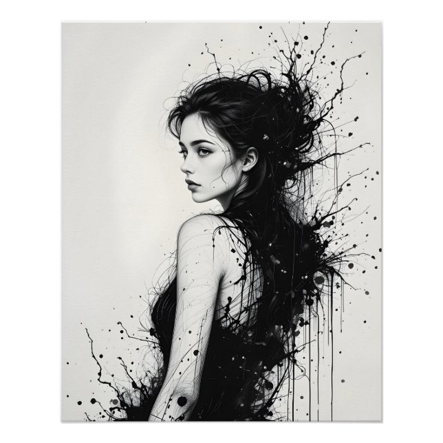 Mysterious Back View Poster (Front)