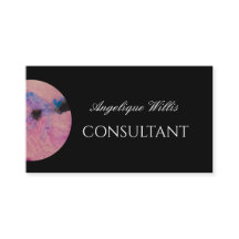 Mysterious black business card