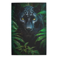 Mysterious Black Panther Jungle Wildlife Design