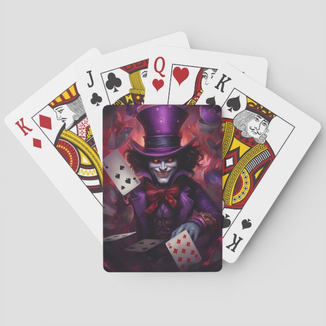 Mysterious Card Game with Joker (Back)