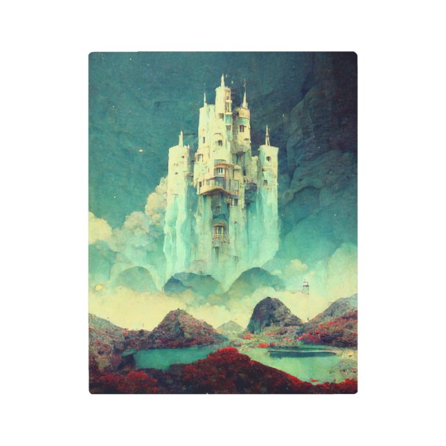 Mysterious Castle Fantasy Art (Front)