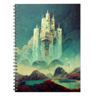 Mysterious Castle Fantasy Art Notebook