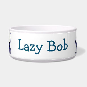 Mysterious Cat Bowl / Personalized Name