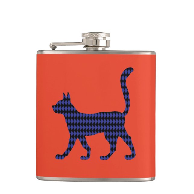Mysterious Cat Flask (Front)