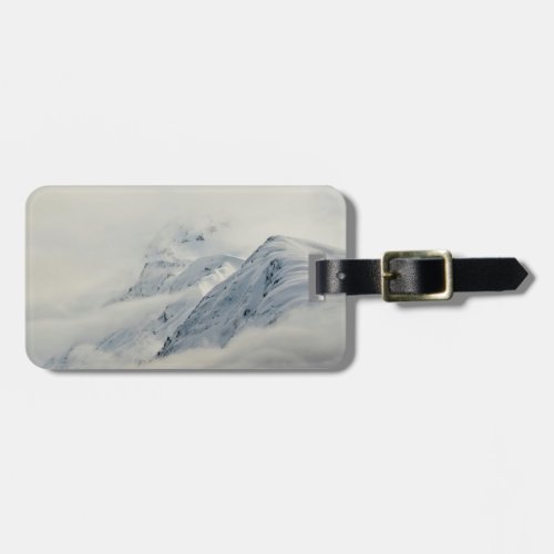 Mysterious Chugach Peaks Luggage Tag