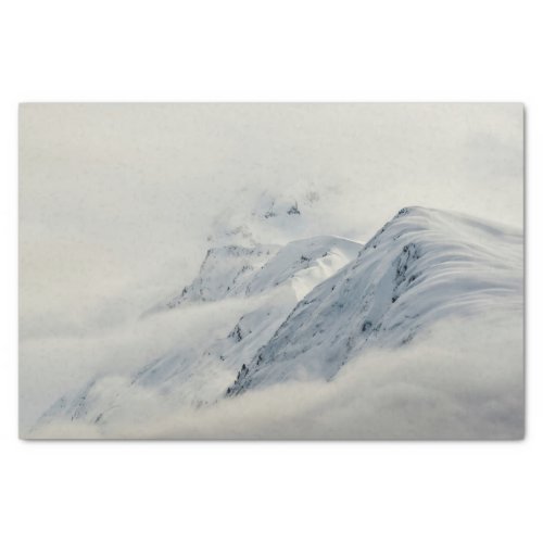 Mysterious Chugach Peaks Tissue Paper