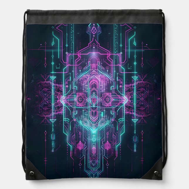 Mysterious Drawstring Bag (Front)