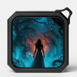 Mysterious Dreamlike Enchanted Dark Magical Forest Bluetooth Speaker