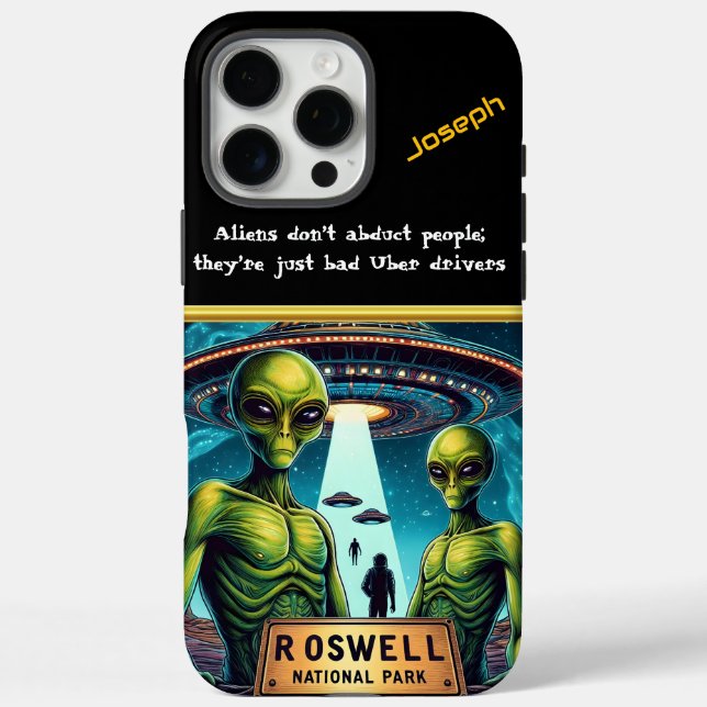 Mysterious Encounter at Roswell National Park Case-Mate iPhone Case (Back)