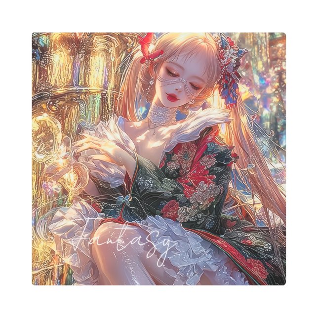Mysterious Fantasy Girl - Gothic Art Aesthetic (Front)