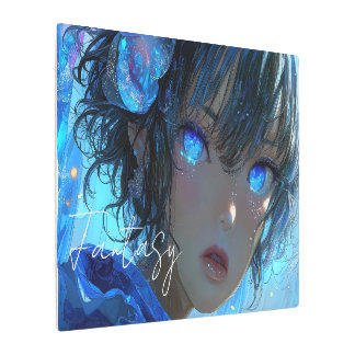 Mysterious Fantasy Girl - Ocean Art Aesthetic