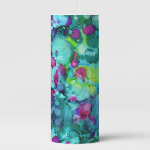 mysterious fathoms below : pillar candle