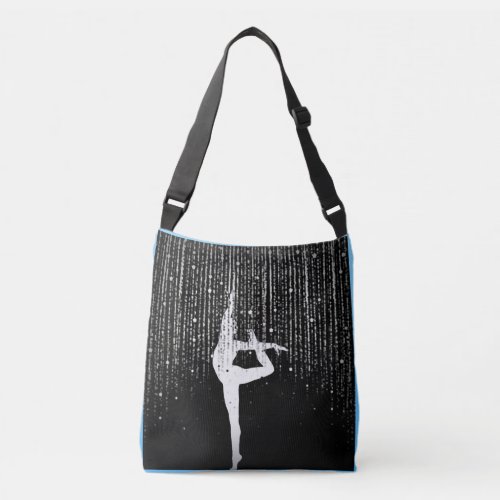 Mysterious Gymnast  Dancer Personalized Crossbody Bag