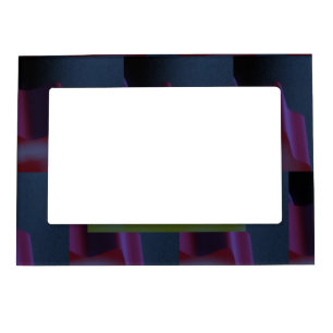 Mysterious hearts art design dark misty colors magnetic frame