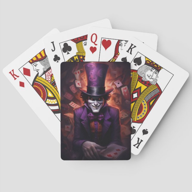 Mysterious Joker Card Game (Back)