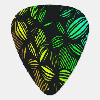 Mysterious lines guitar pick
