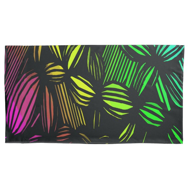 Mysterious lines pillow case (Front-Left)