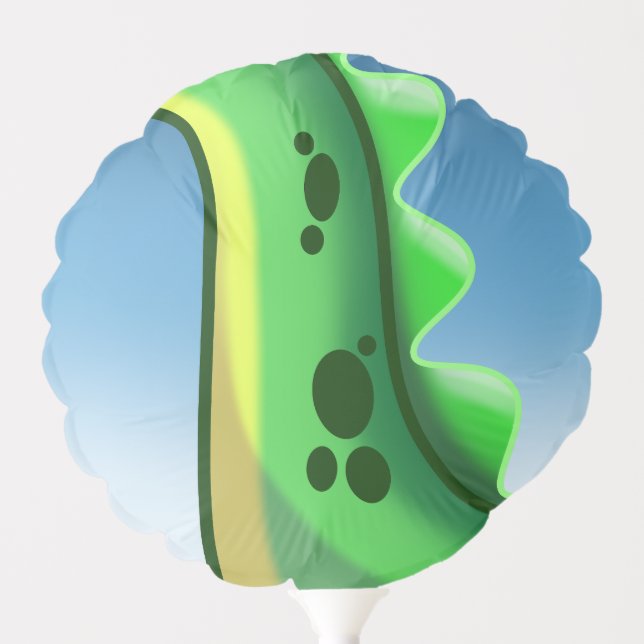MYSTERIOUS LONG NECK DINOSAUR BALLOON (Front)