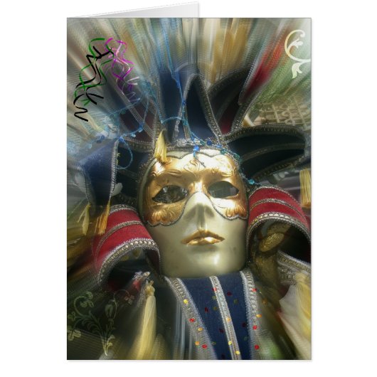 Mysterious Luxury Art Card (Front)