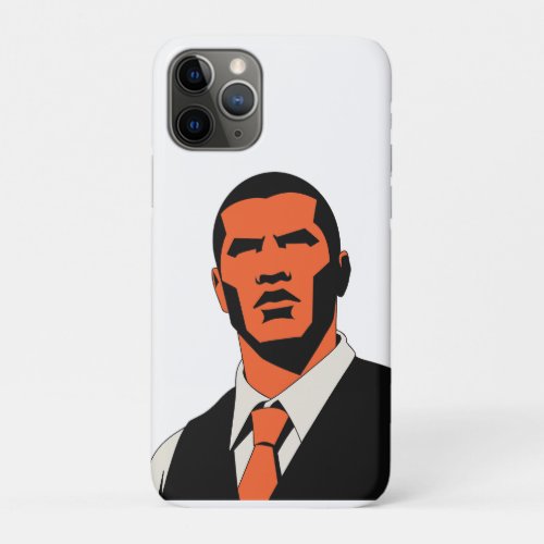 Mysterious man look iPhone 11 pro case